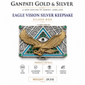Eagle Vision Silver Keepsake Box — 925 Silver
