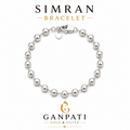 Simran Bracelet – 925 Sterling Silver Spiritual Beads Bracelet