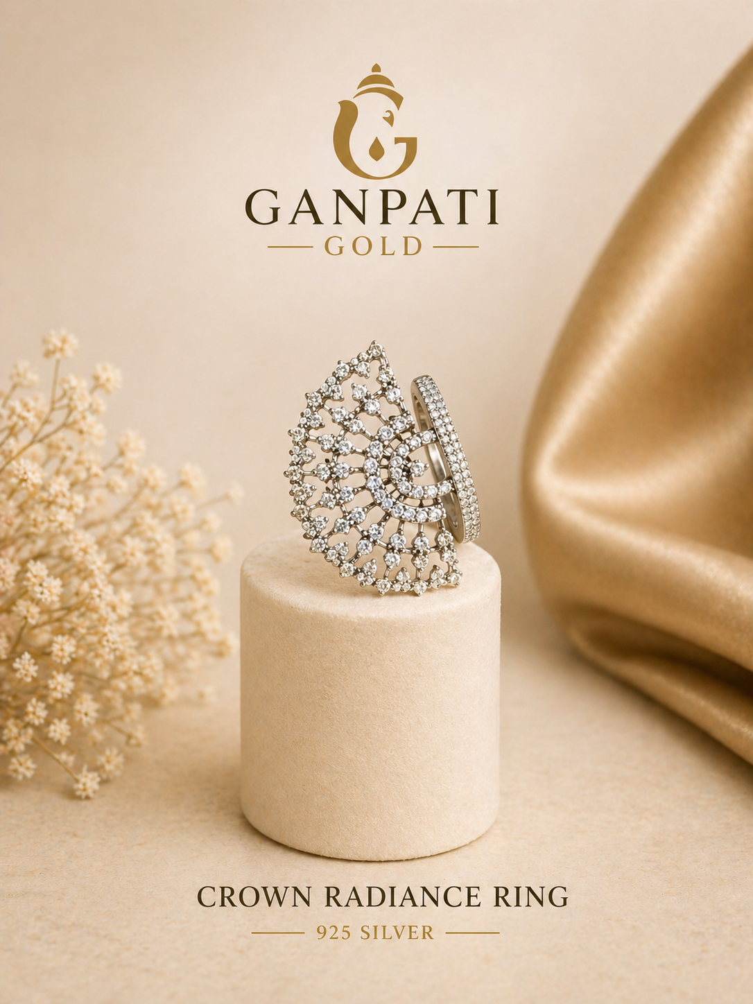 Crown Radiance Ring