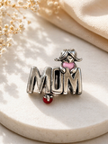 Mom Love 925 Silver Charm