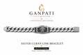 Exclusive Silver Cuban Link Bracelet – Matte Finish | 925 Sterling Silver