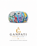 Abstract Art Enamel Ring in 925 Silver – Bold Statement Piece