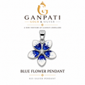 Blue Flower Pendant
