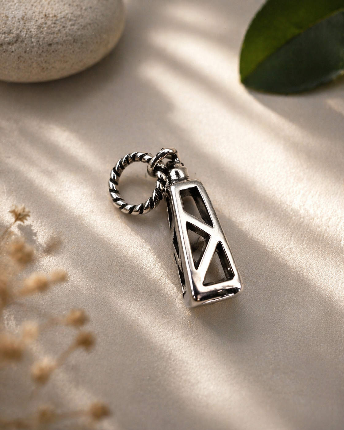 Triangle Dangle 925 Silver Charm