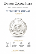 Teddy Silver Keepsake (SILVER BOX)