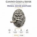 Primal Gorilla 925 Silver Keepsake Box