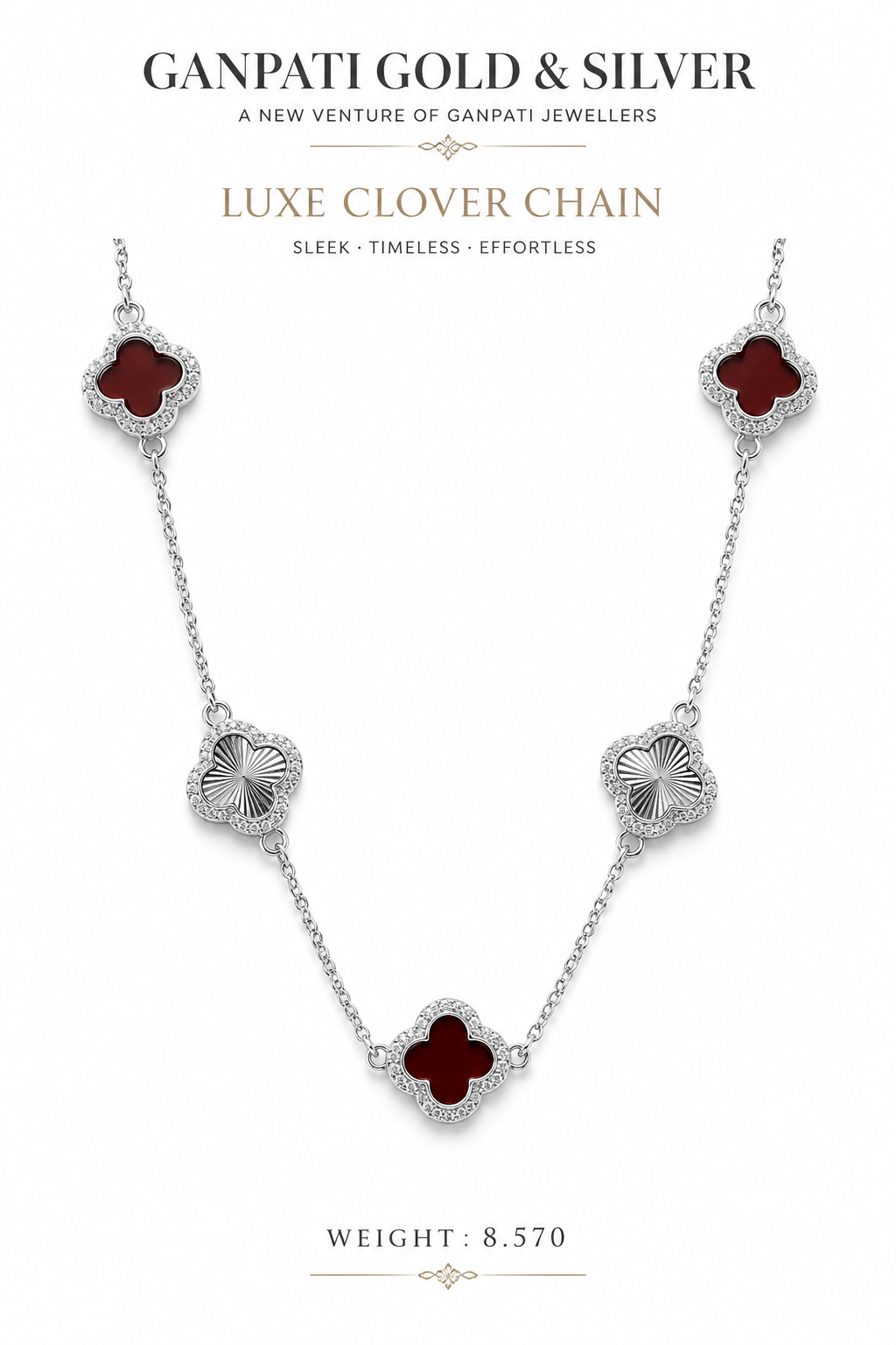Luxe Clover Chain