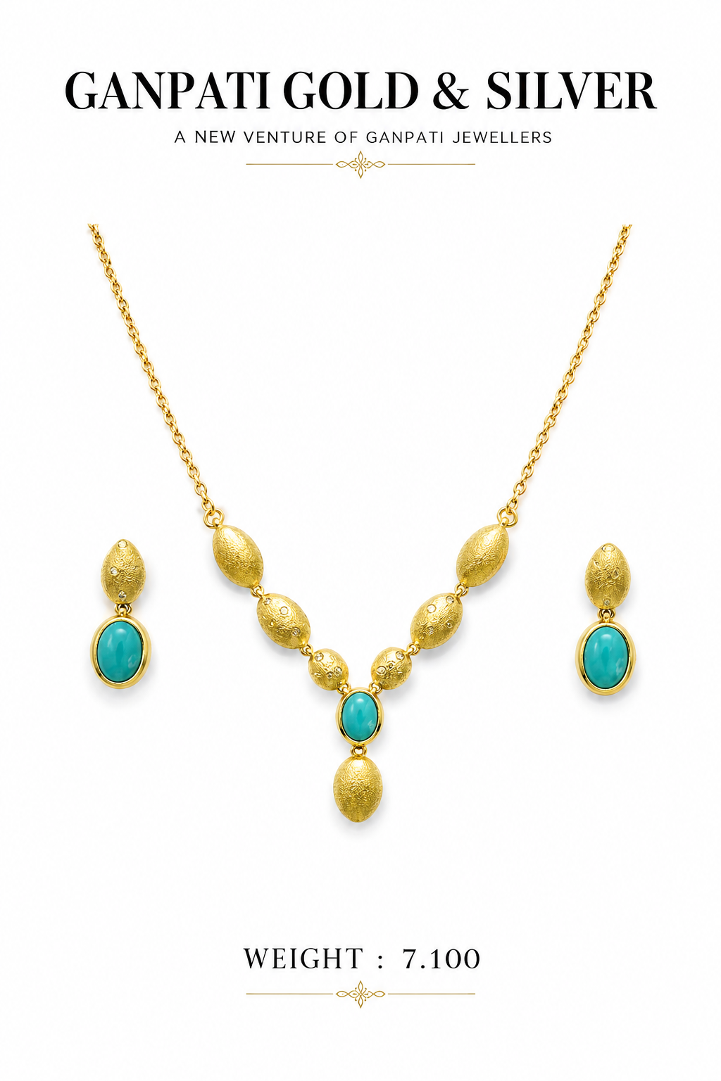 Classic Gold-Tone Necklace Set