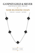 Noir Blossom Chain
